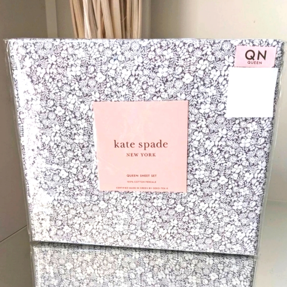 🔥LAST Kate Spade Queen Floral Sheet Set - Picture 1 of 1